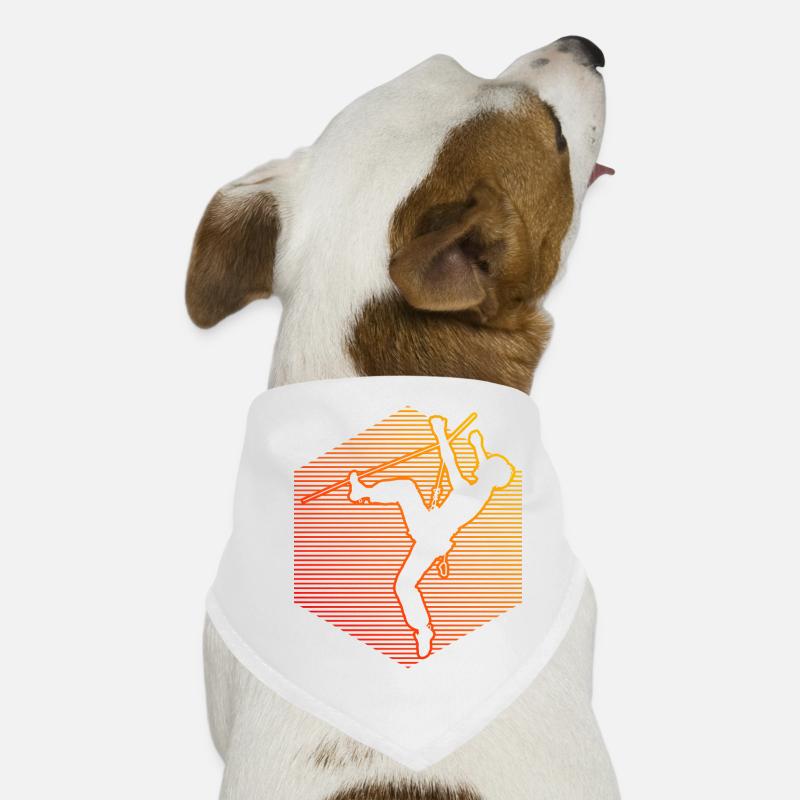 Women's Climber Climbing Men's Bouldering Climber Dog Bandana
