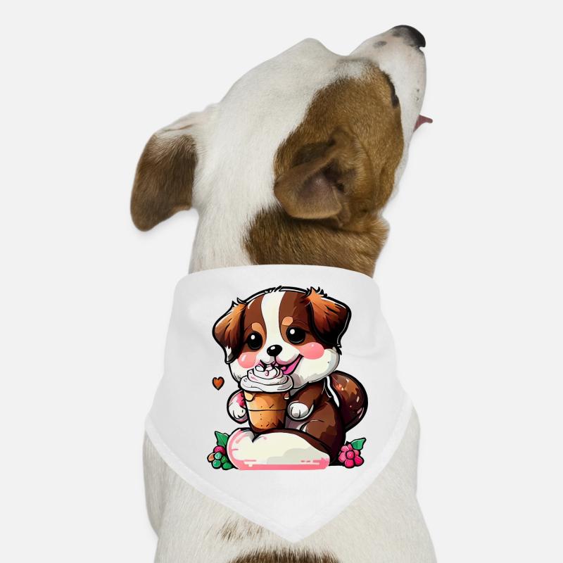 Happiness with a dog Dog Bandana