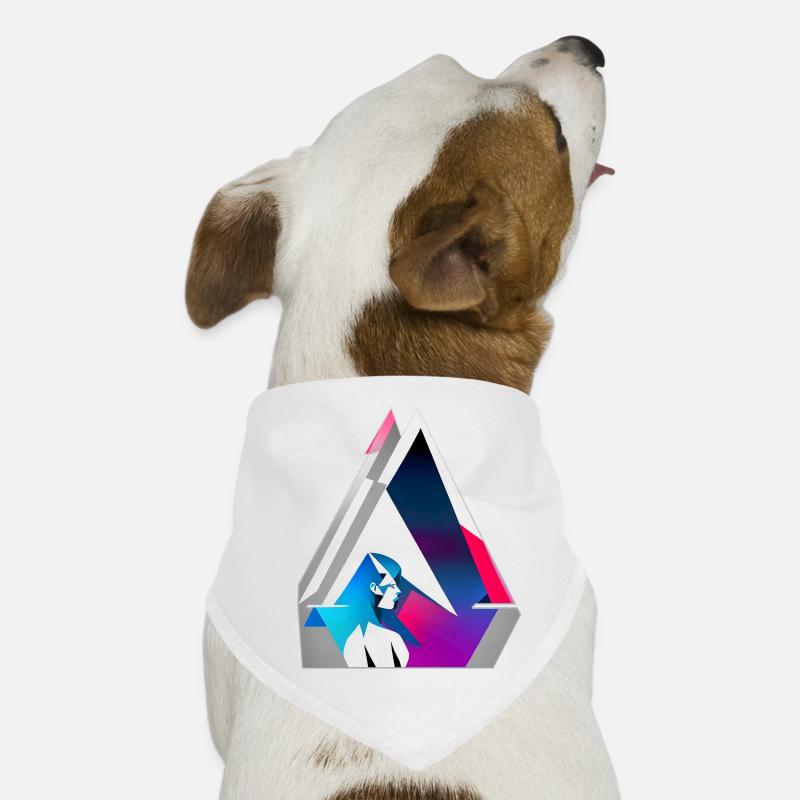 Frau wundert sich Hunde-Bandana
