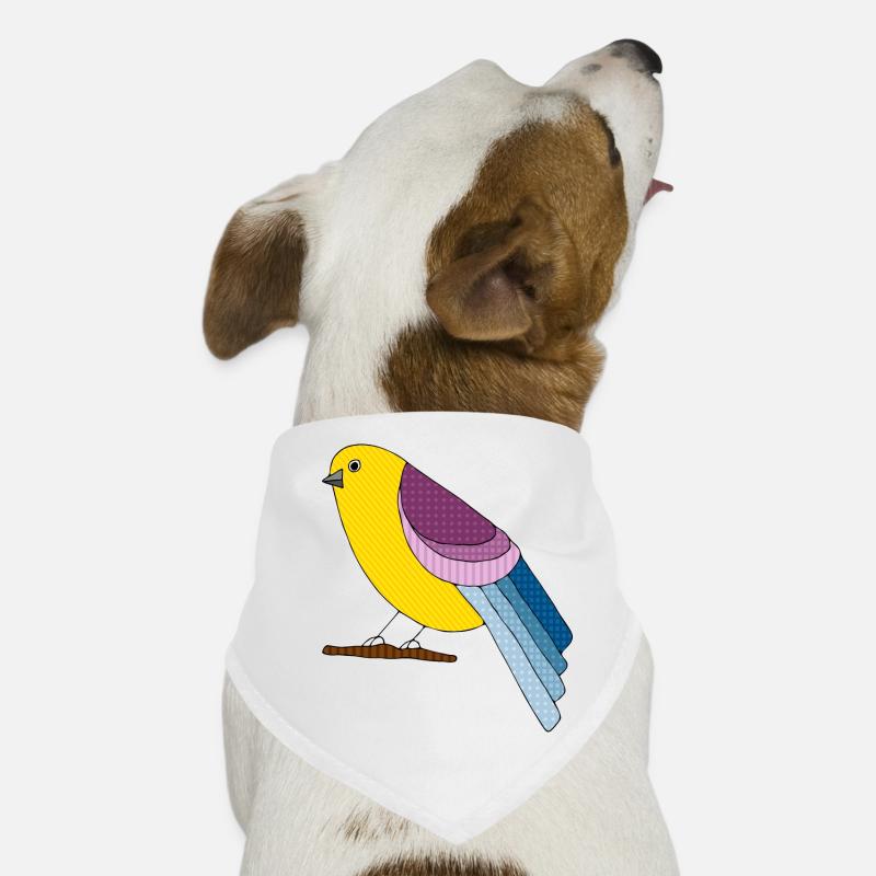 Oiseau Bandana pour chien