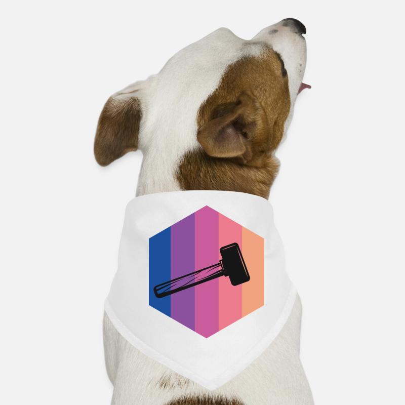 Artisan bricoleur Artisan Artisan Outil Construction Bandana pour chien