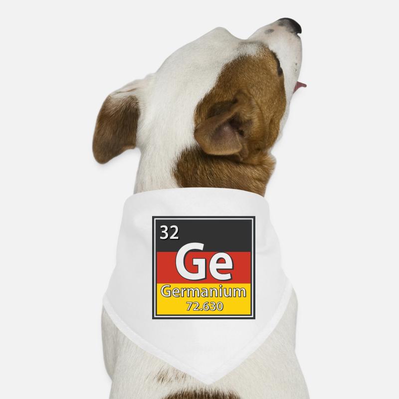 Germanium-Element Periodensystem Hunde-Bandana