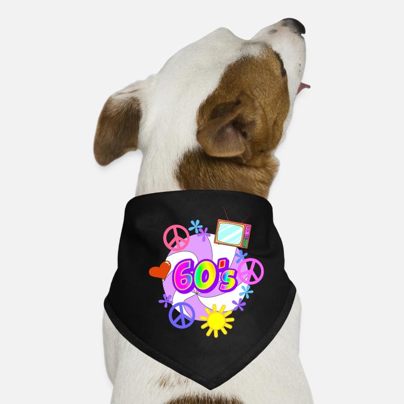 The 60s Dog Bandana