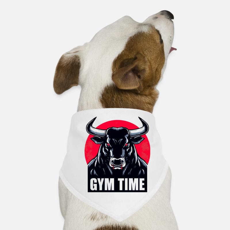 Gym Time - Taurus Strength Dog Bandana
