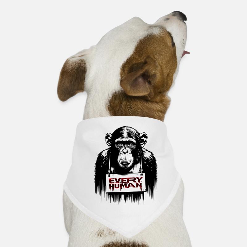 Every Human Monkey | Save Animals Hunde-Bandana