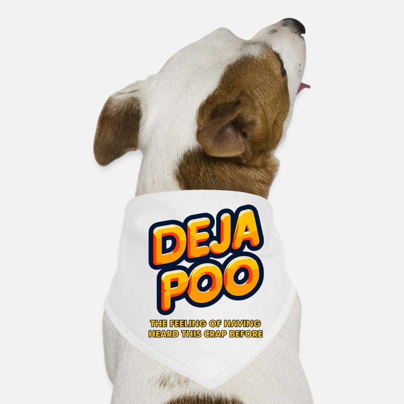Deja Poo Dog Bandana