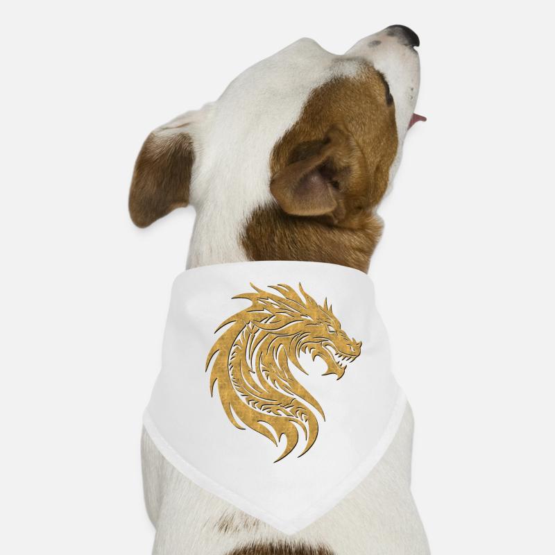 Fantasy Dragon Anime Dragon Head Mythical reptile Dog Bandana