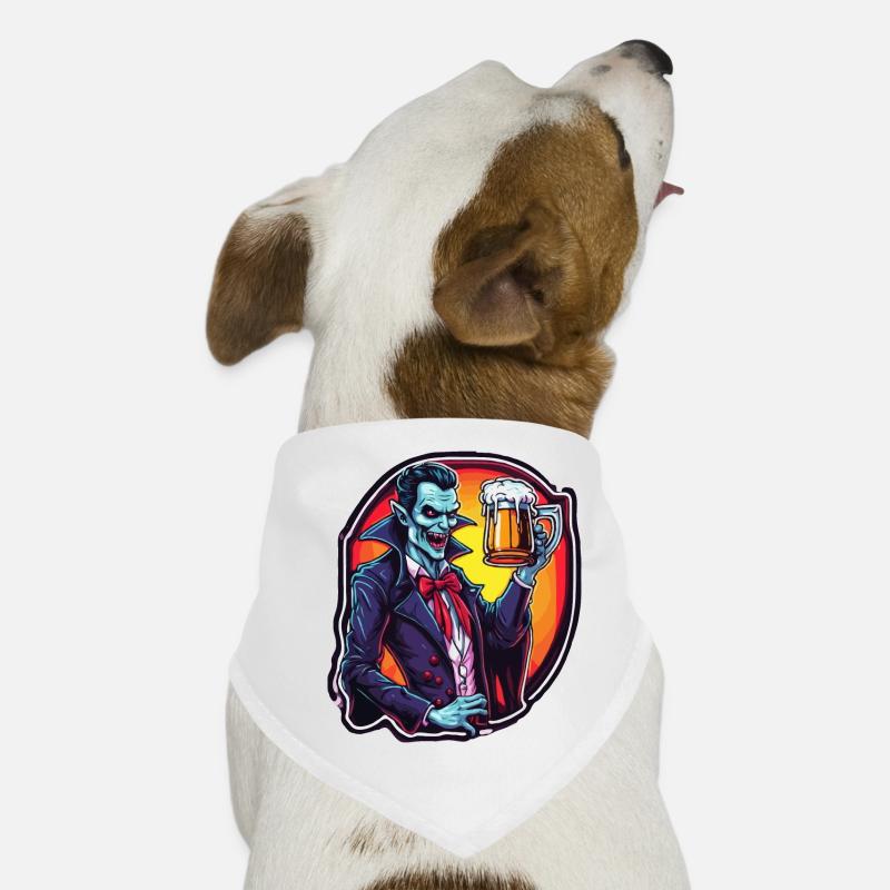 Vampire / Dracula / Bloodsucker / Halloween / Myth Dog Bandana