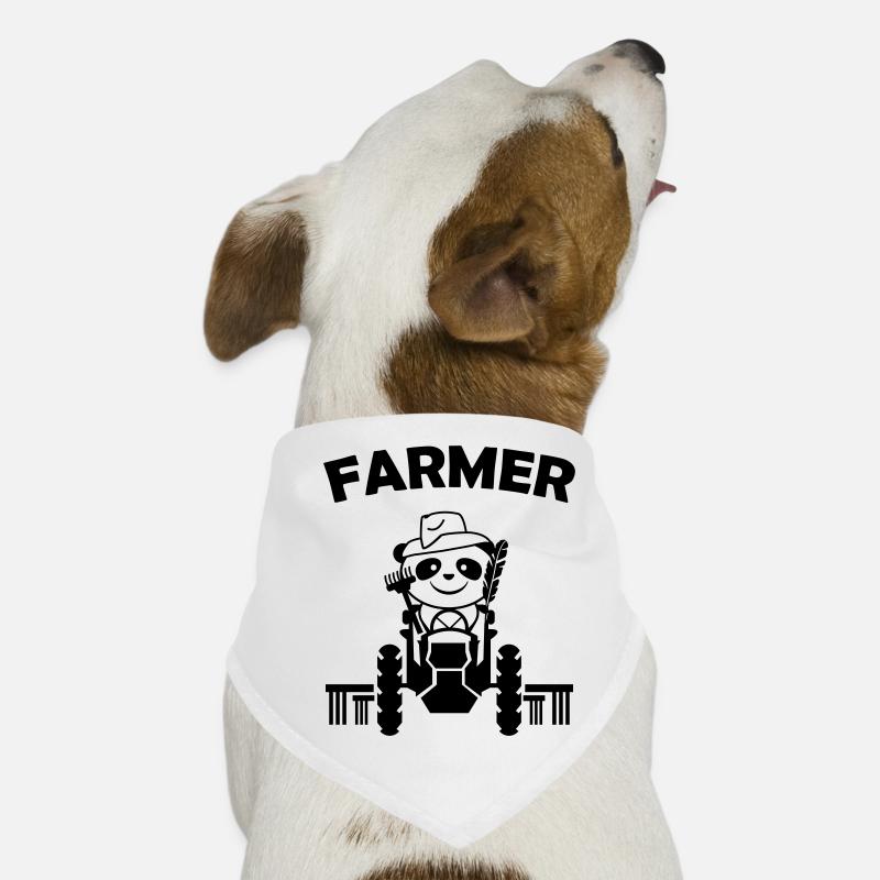 panda farmer Hunde-Bandana