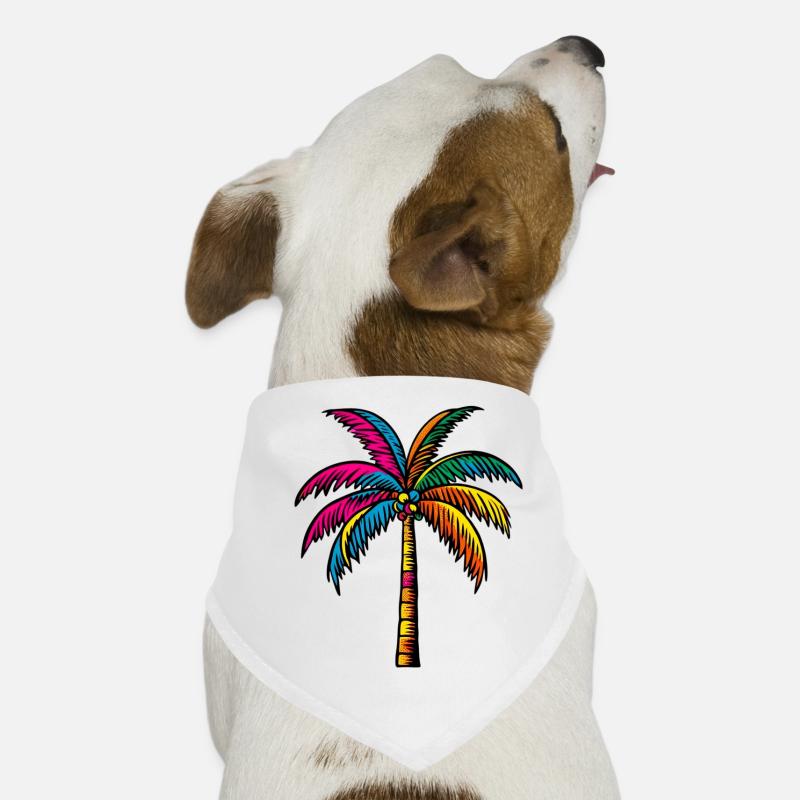 Palme Hunde-Bandana