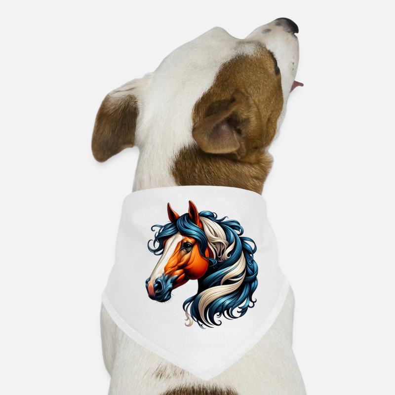 Pferd Hunde-Bandana