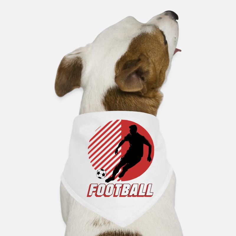 Fußball Hunde-Bandana