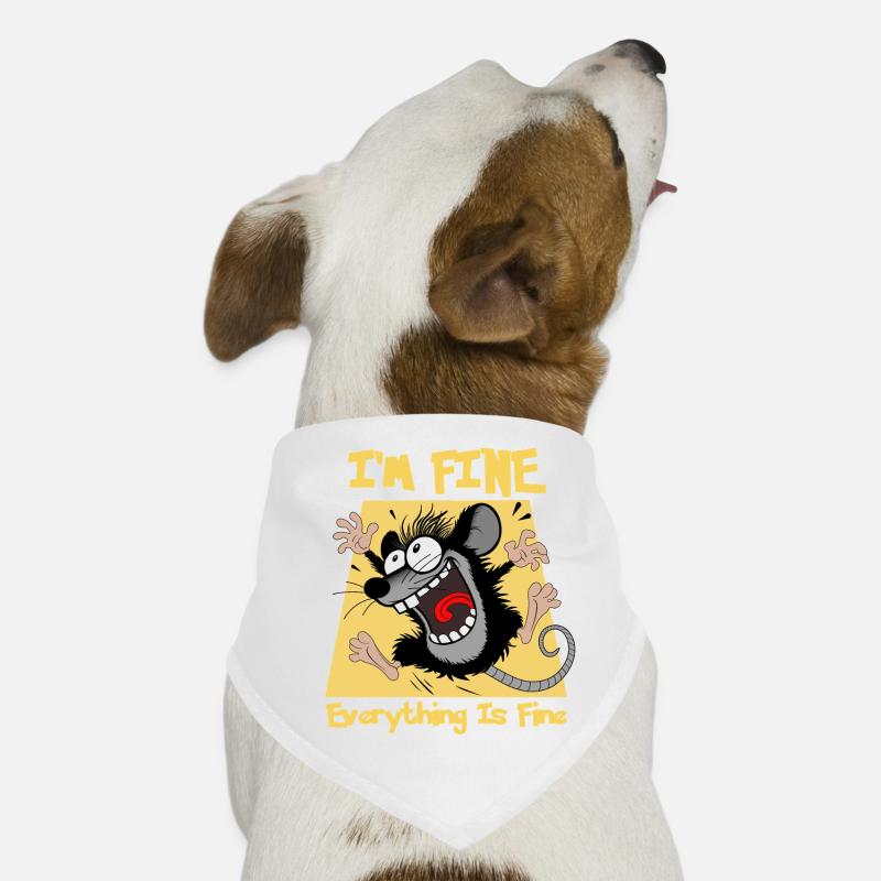 Hectic mouse Dog Bandana