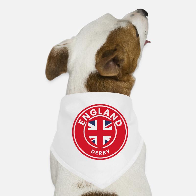 Blason emblème du Derby d’Angleterre Bandana pour chien