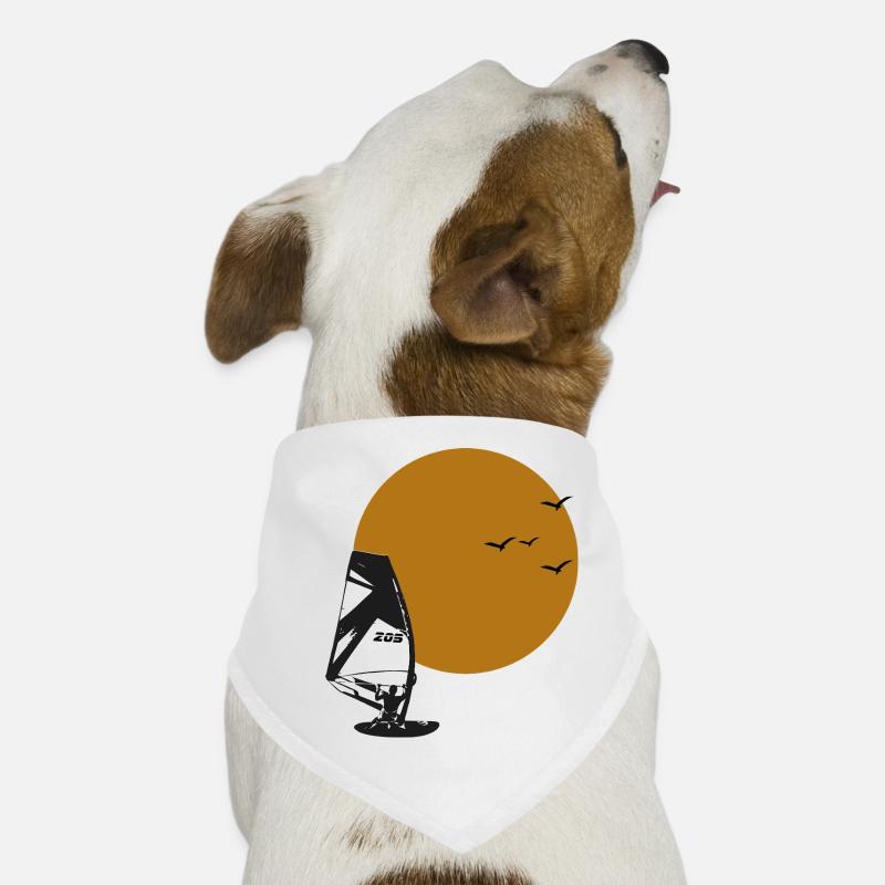 windsurfer_sonne_ohne Dog Bandana