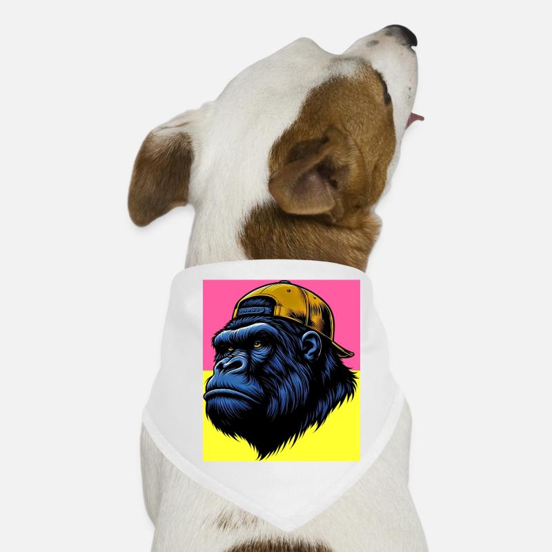 gorille Bandana pour chien