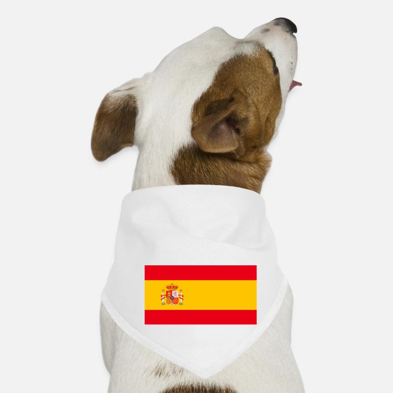 100% Spanish Spanish flag Dog Bandana