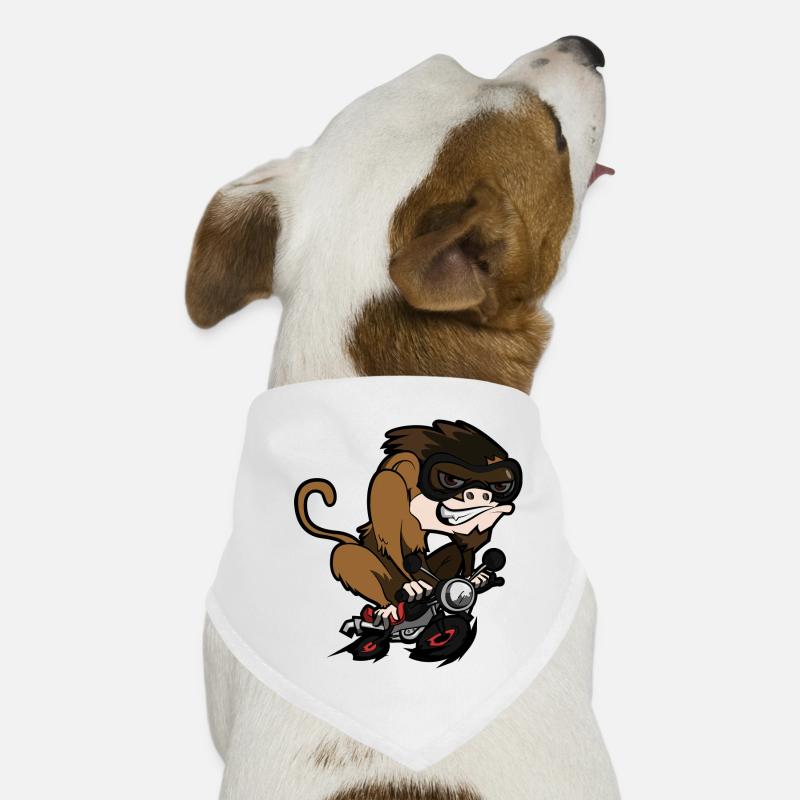 Monkey Rider Dog Bandana