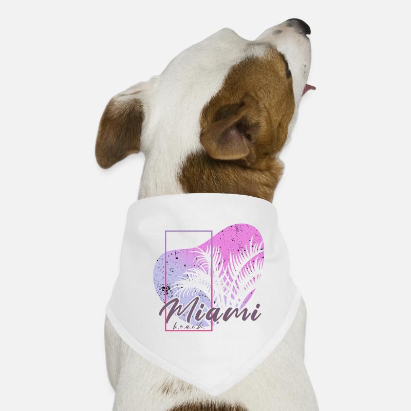 Miami Beach Bandana pour chien