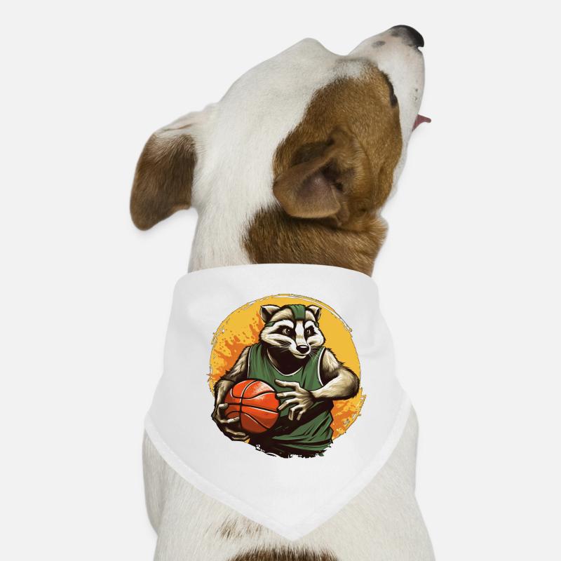 Blaireau de basket-ball Bandana pour chien