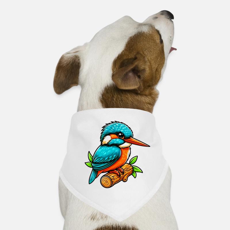 Eisvogel Hunde-Bandana