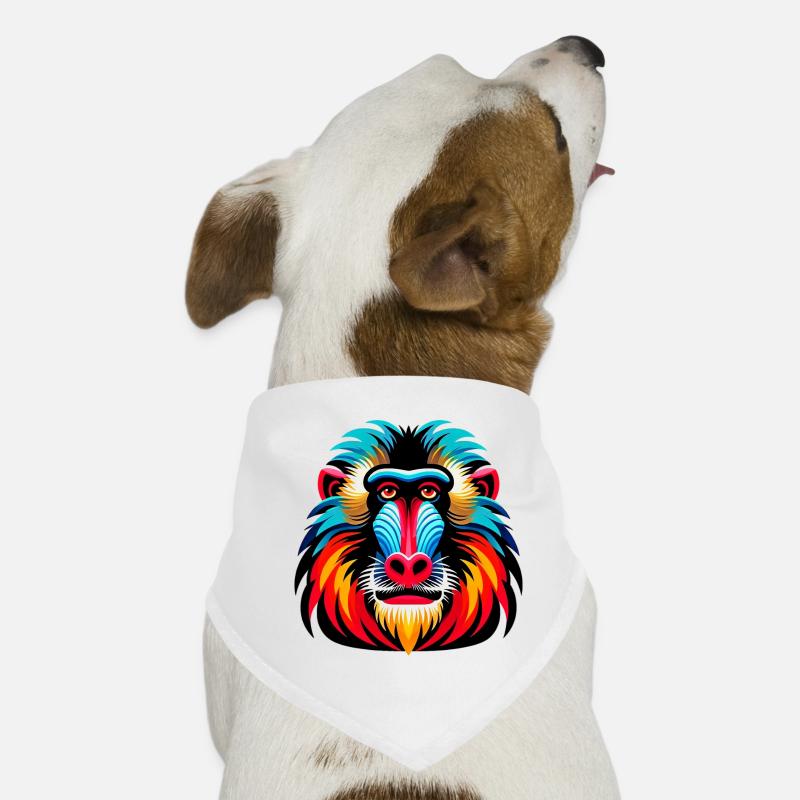 Mandrill-Affe Hunde-Bandana