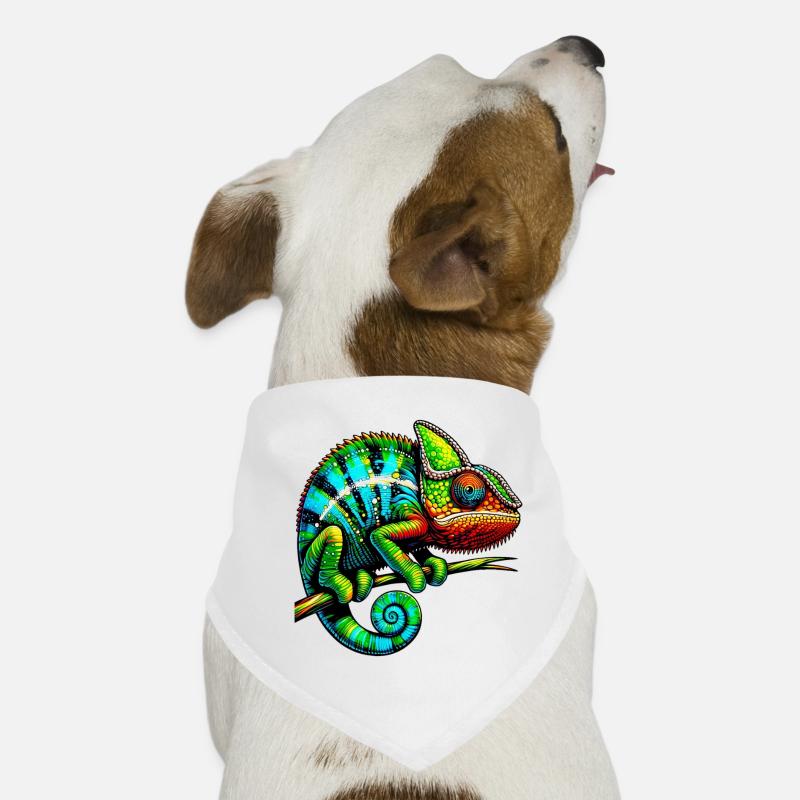 Caméléon Bandana pour chien