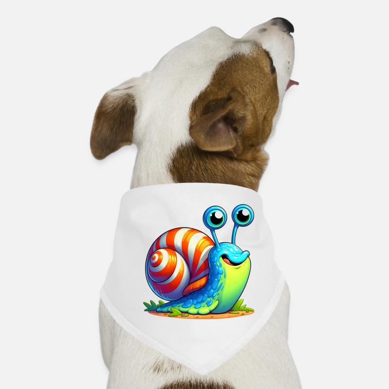 Escargot Bandana pour chien