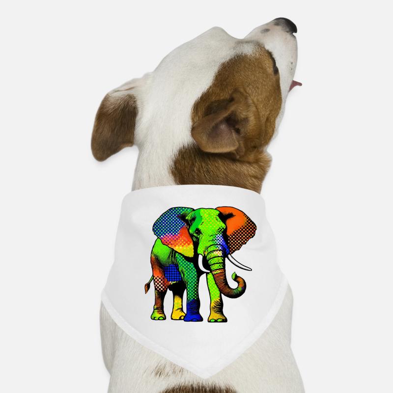 Éléphant Bandana pour chien