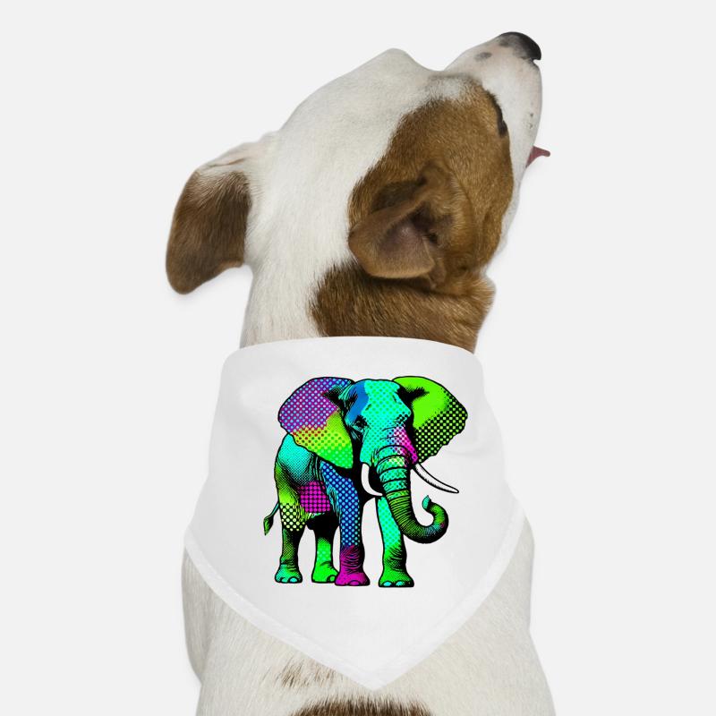 Éléphant Bandana pour chien