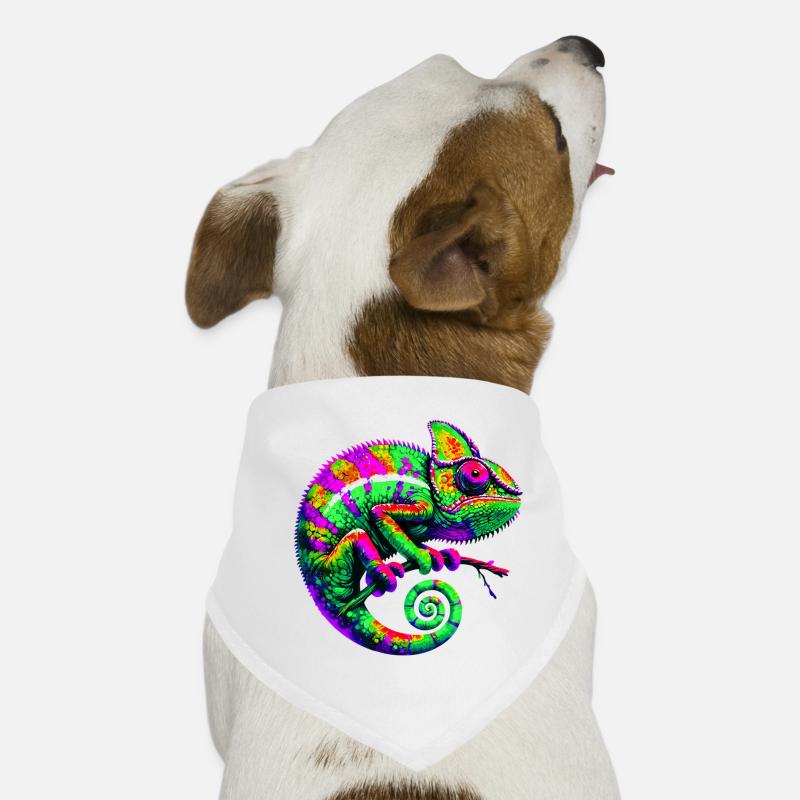 Caméléon Bandana pour chien
