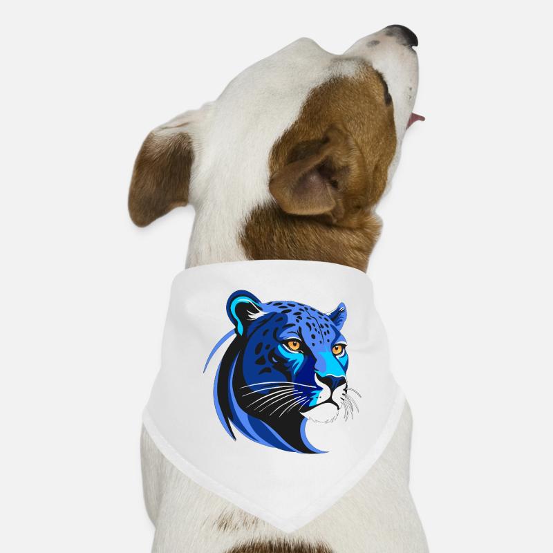 PANTER BLU - Hunde-Bandana - Weiß