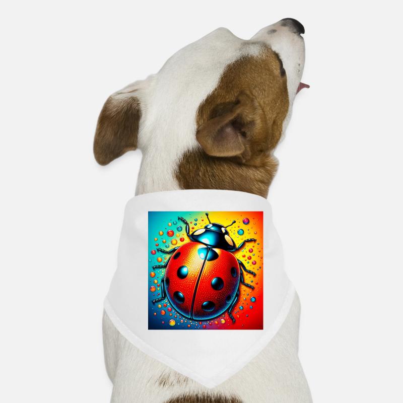 coccinelle Bandana pour chien