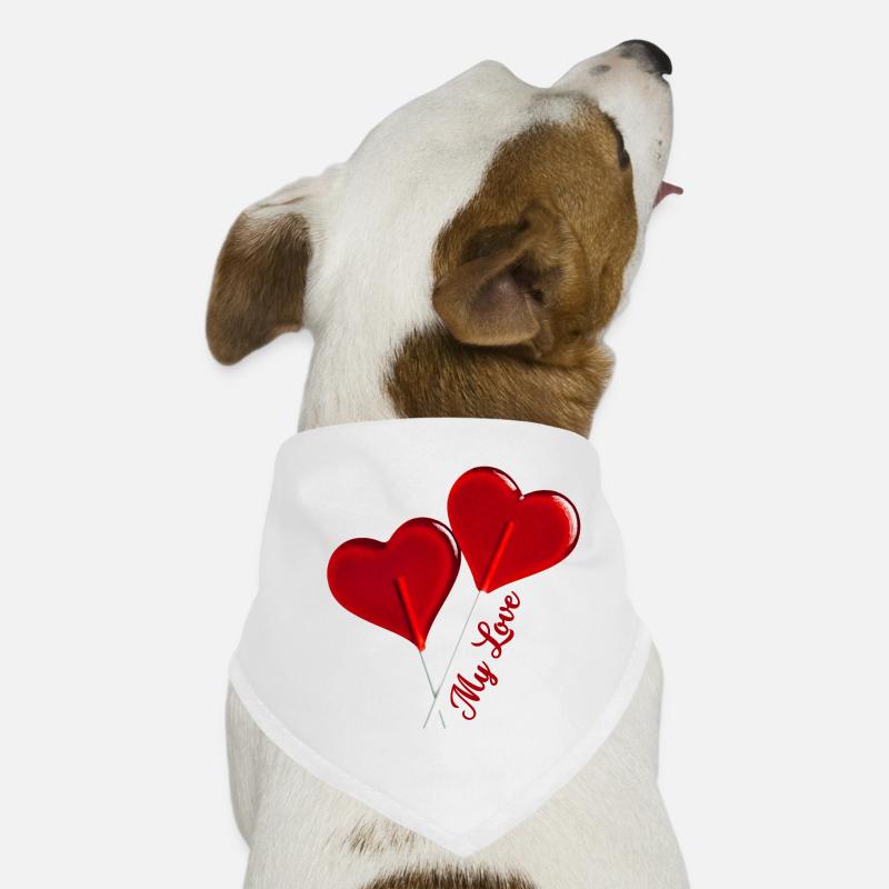 My Love Declaration Dog Bandana
