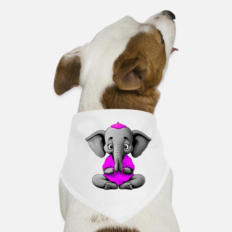 Yogi Elefant Hunde-Bandana