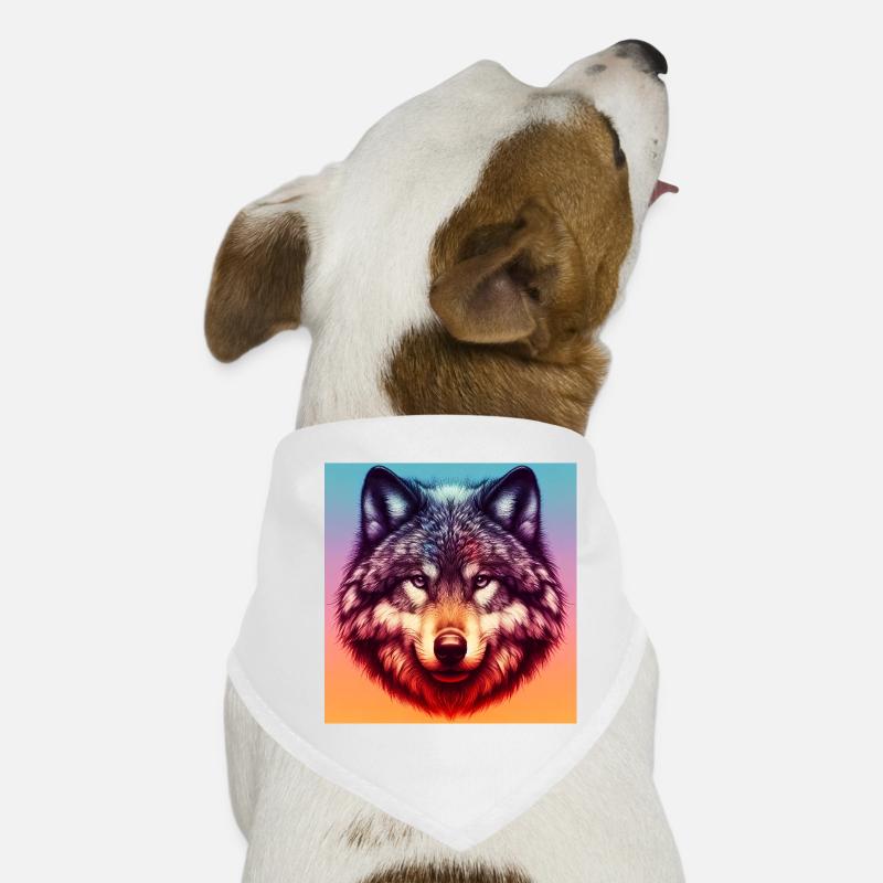 Wolf Dog Bandana