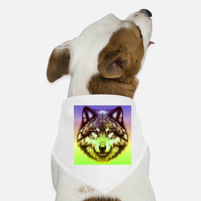 Wolf Dog Bandana