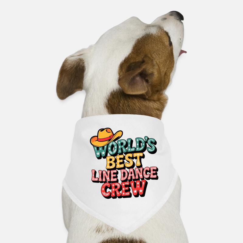 World's Best Line Dance Crew Dog Bandana