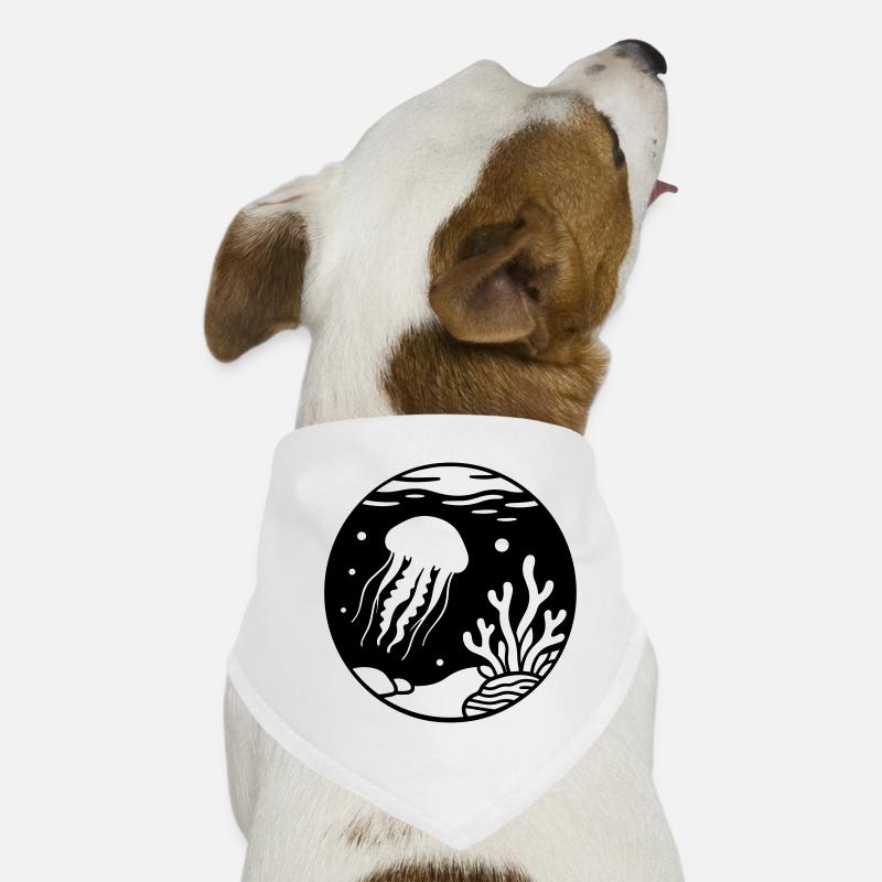 méduse Bandana pour chien
