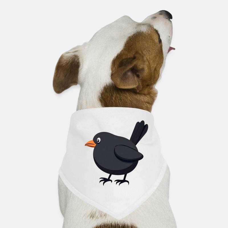Blackbird bird Dog Bandana