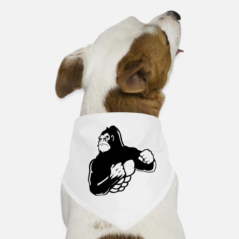gorille Bandana pour chien