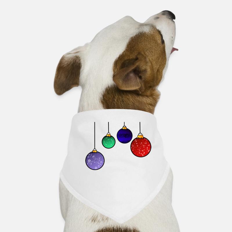Christmas tree baubles - Christmas decoration Dog Bandana