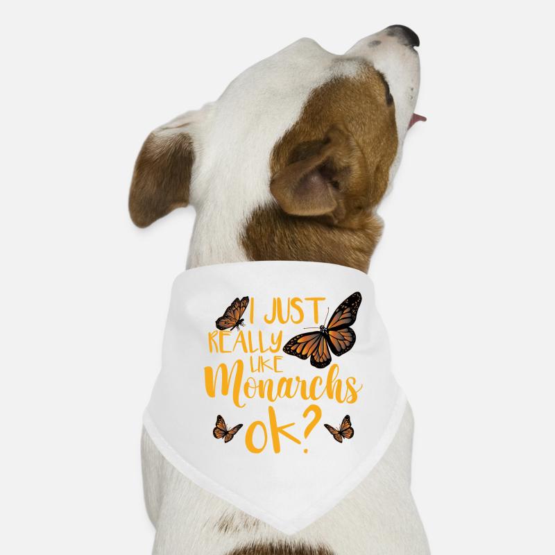 Ich mag Monarchs einfach sehr gut, ok Hunde-Bandana