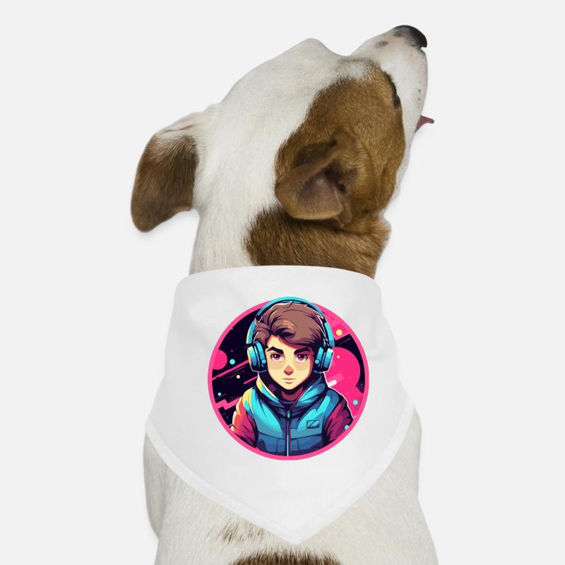 Le jeu est ma vie Bandana pour chien
