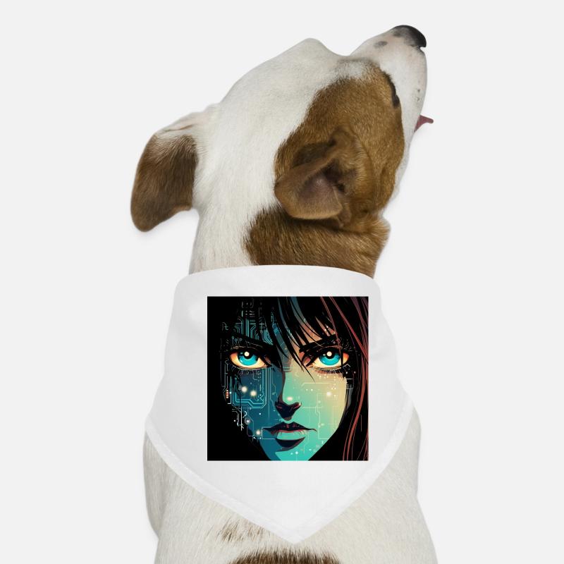 Anime Numérique Bandana pour chien