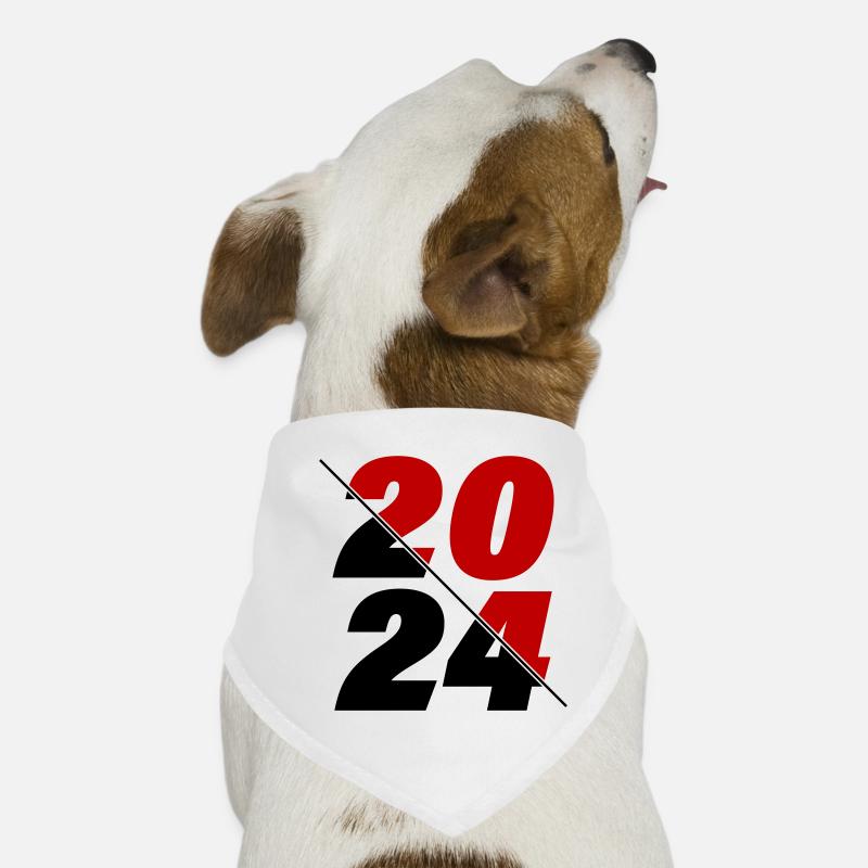 Année 2024 Bandana pour chien