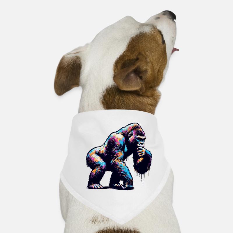 Gorilla Bandana per cani