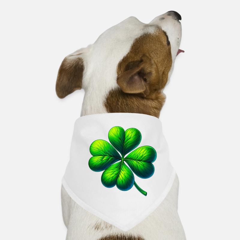Four-leaf clover Dog Bandana