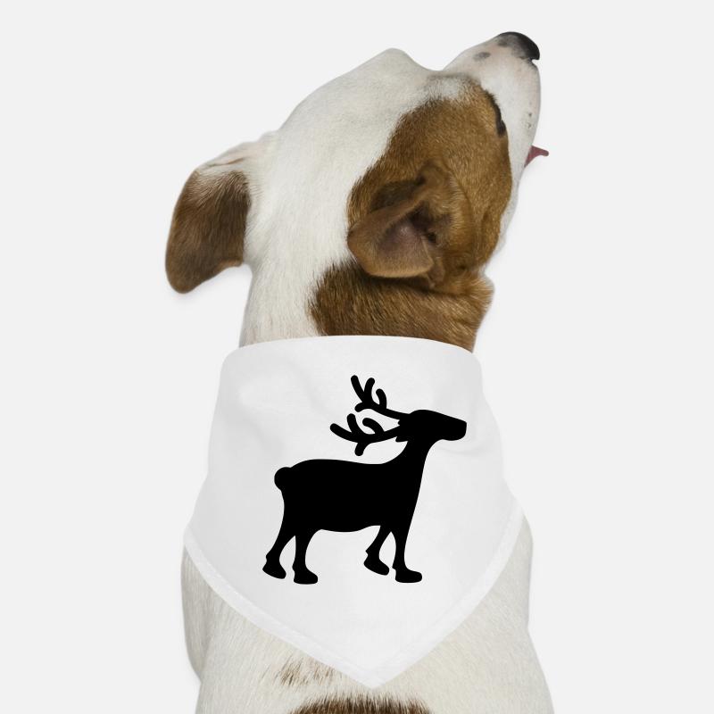 Rentier Xmas 1 Hunde-Bandana