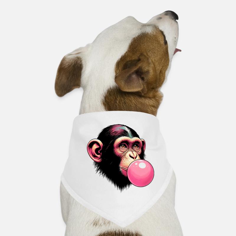Singe Bandana pour chien